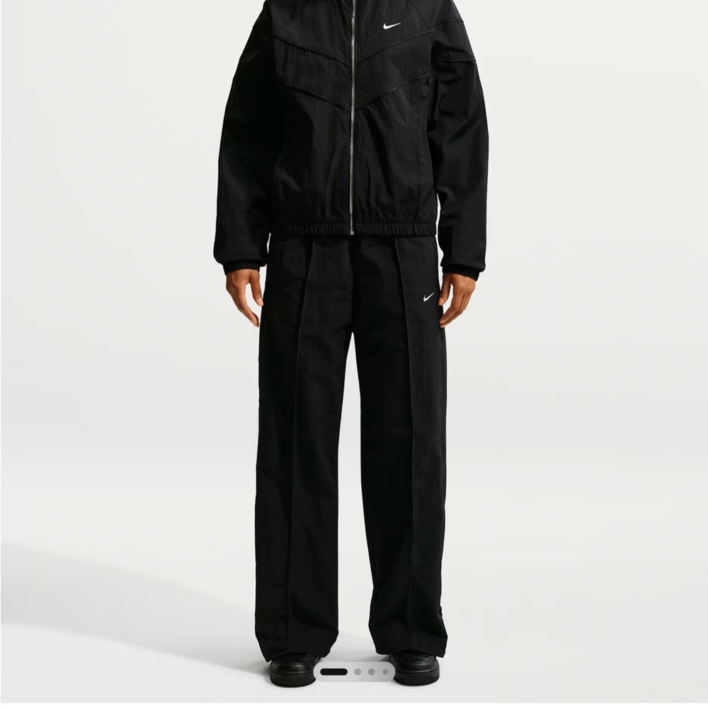 SwOoSh mid-rise open hem/w bungee sportswear everything woven FQ3588-010